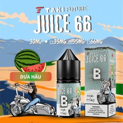 Tinh Dầu Saltnic JUICE 66 - B: Dưa Hấu Lạnh 30ml 35-55mg Chính Hãng