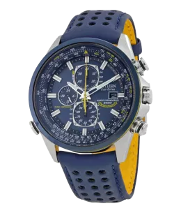 Eco Drive Blue Angels World Chronograph Men's Watch