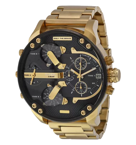 Mr. Daddy 2.0 Black Dial Quartz Men's Watch