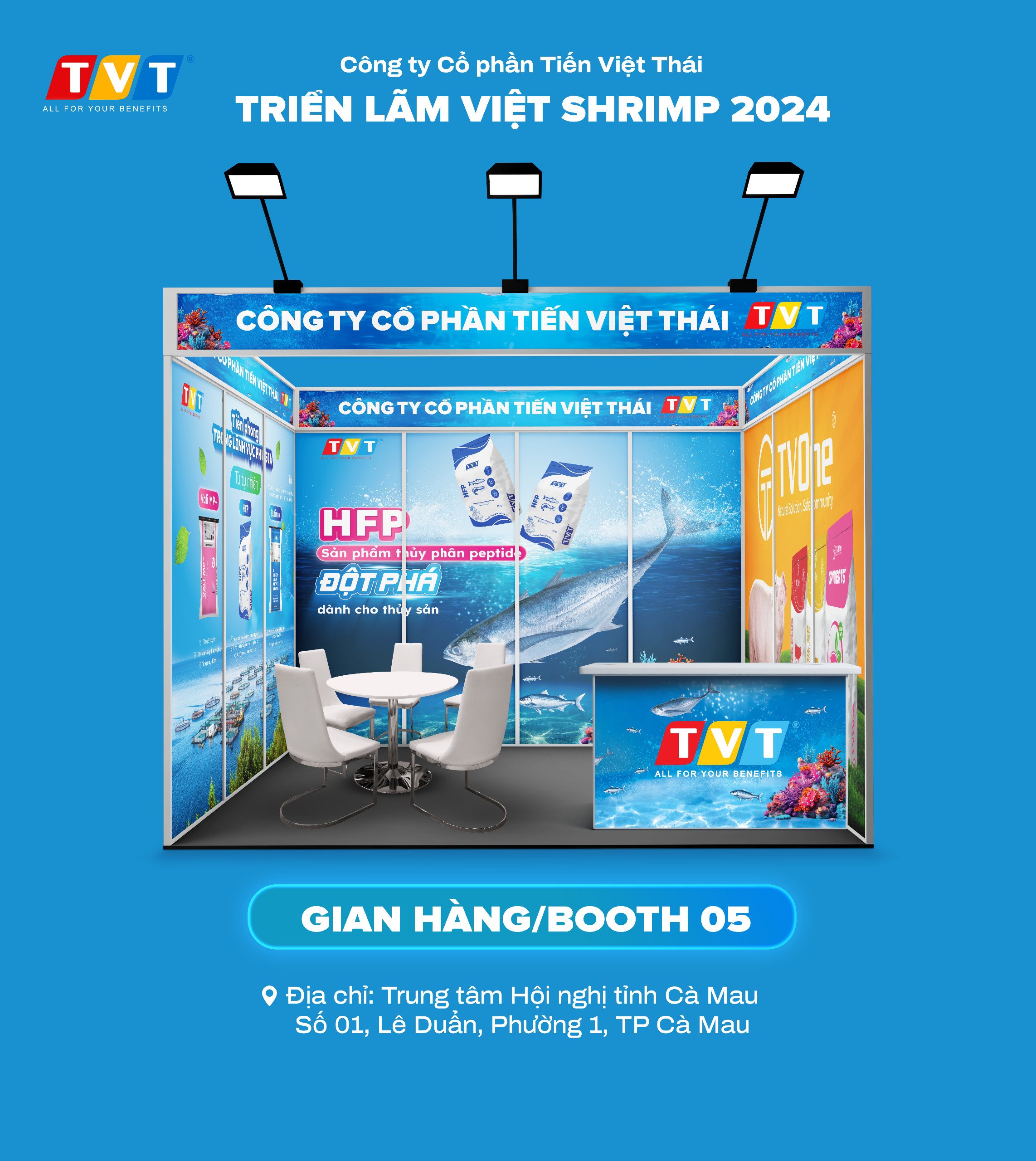 Thư mời tham quan gian hàng tại triển lãm Quốc tế Vietshrimp 2024