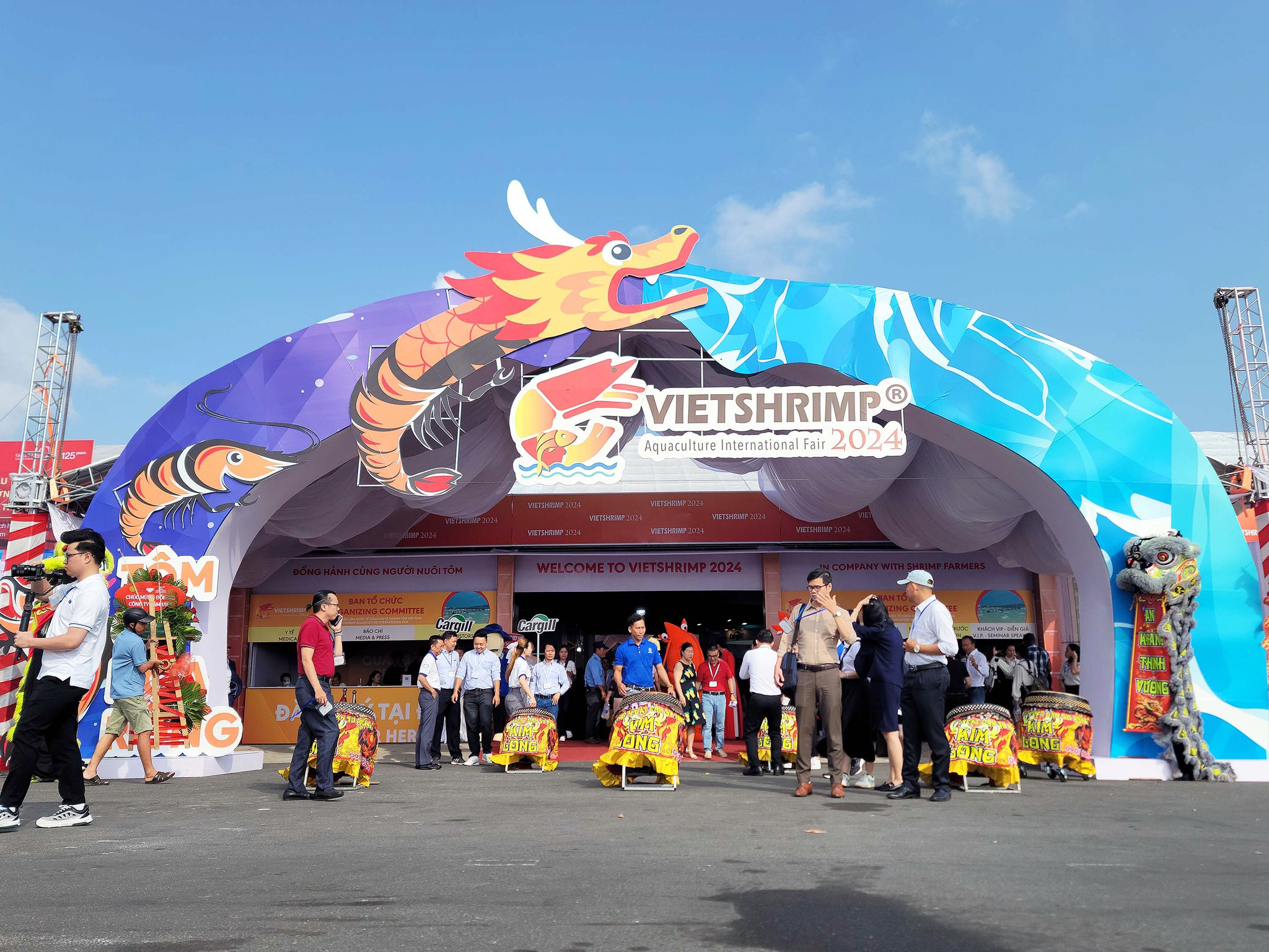 Ngày I tại triển lãm Thủy Sản  Vietshrimp 2024