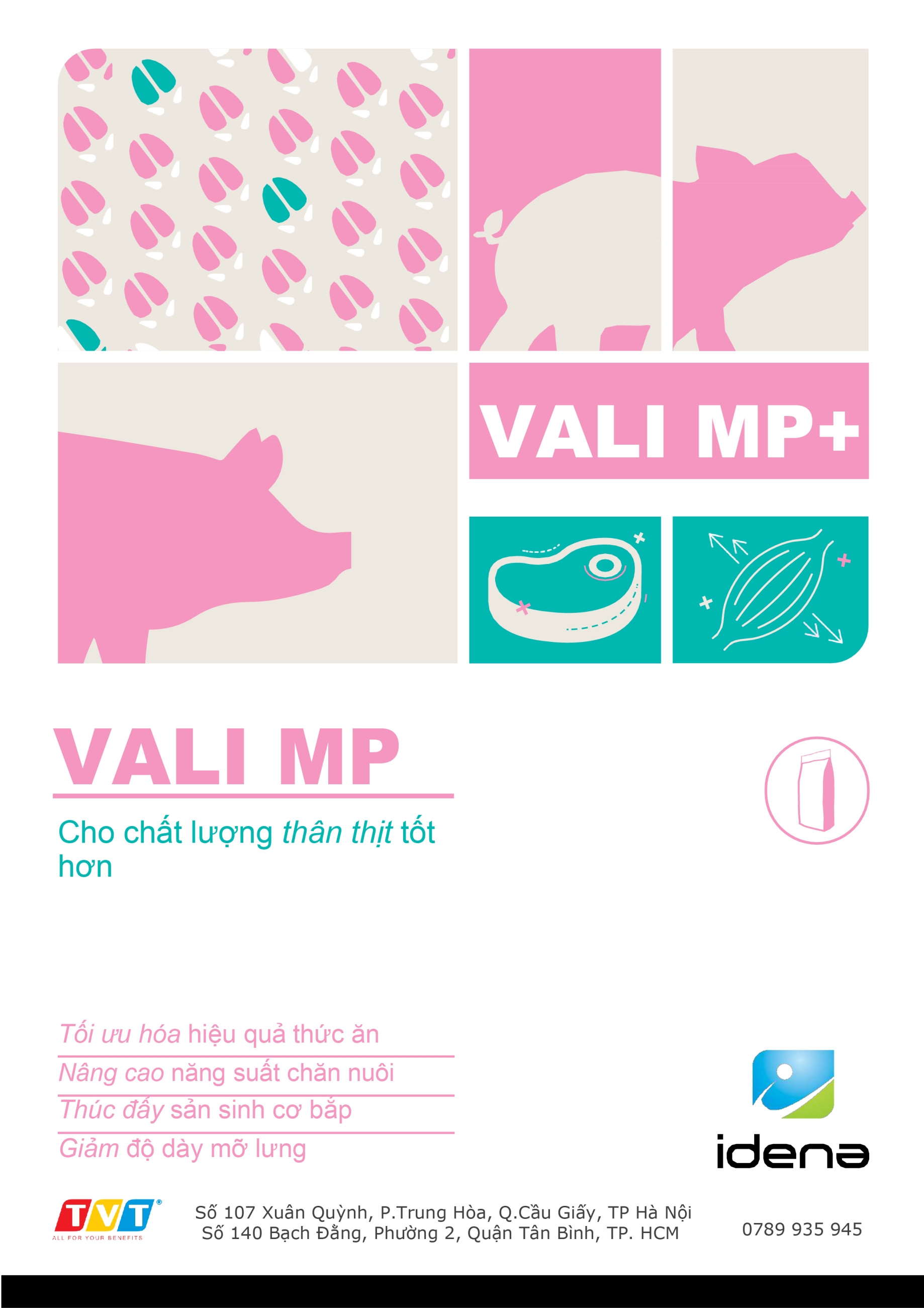 VALI MP+ – GIẢI PHÁP DINH DƯỠNG TỐI ƯU HIỆU SUẤT CHĂN NUÔI