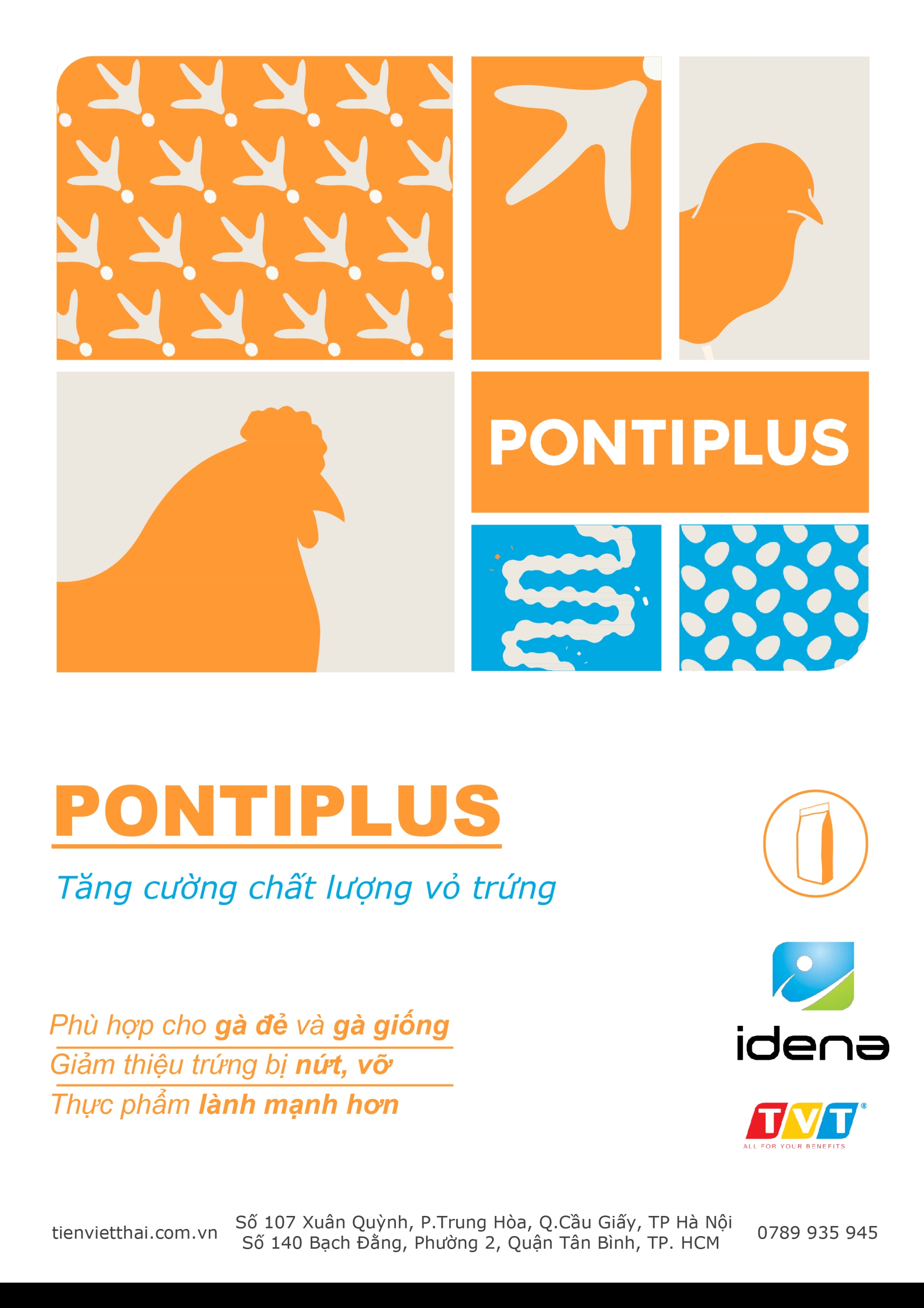 PONTI PLUS – BÍ QUYẾT TĂNG SẢN LƯỢNG TRỨNG, GIẢM NỨT VỠ, TỐI ƯU LỢI NHUẬN!