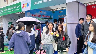 TVT GROUP TẠI NGÀY HỘI VIỆC LÀM HỌC VIỆN TÀI CHÍNH 2025