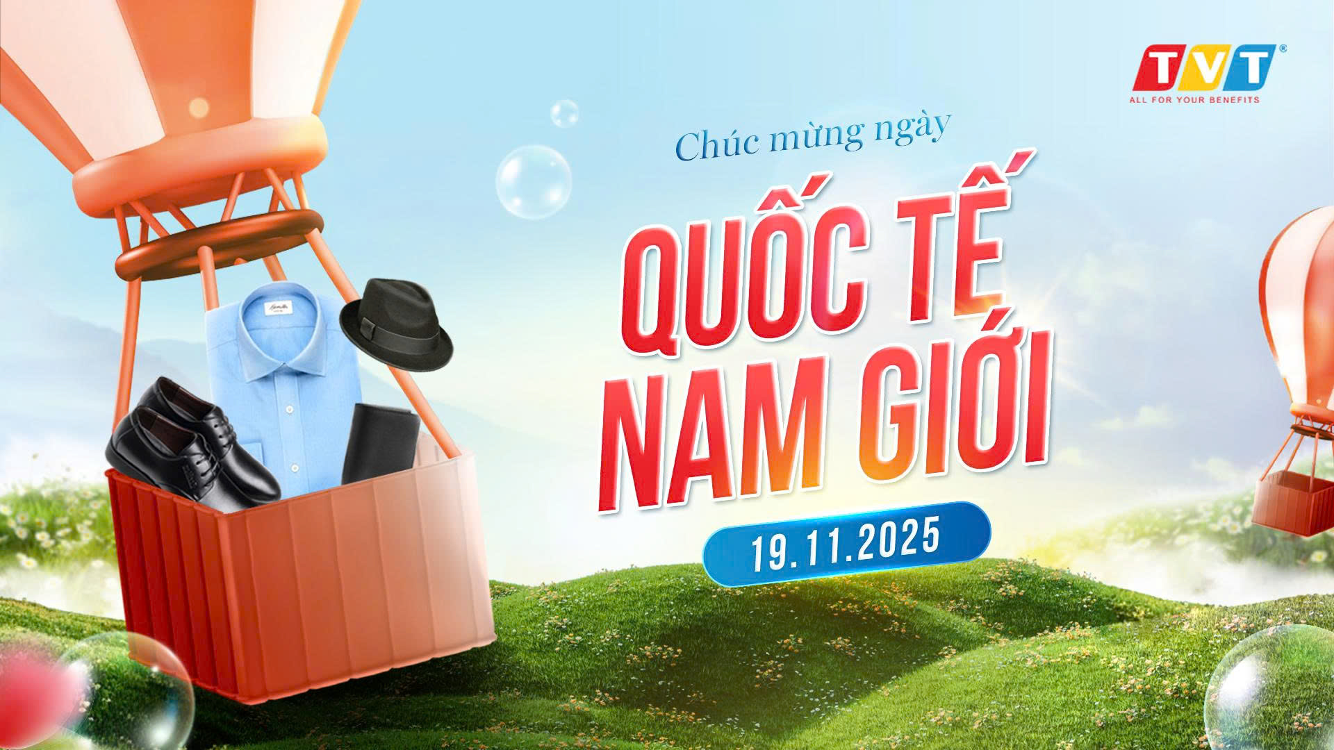 CHÚC MỪNG NGÀY QUỐC TẾ ĐÀN ÔNG 19/11