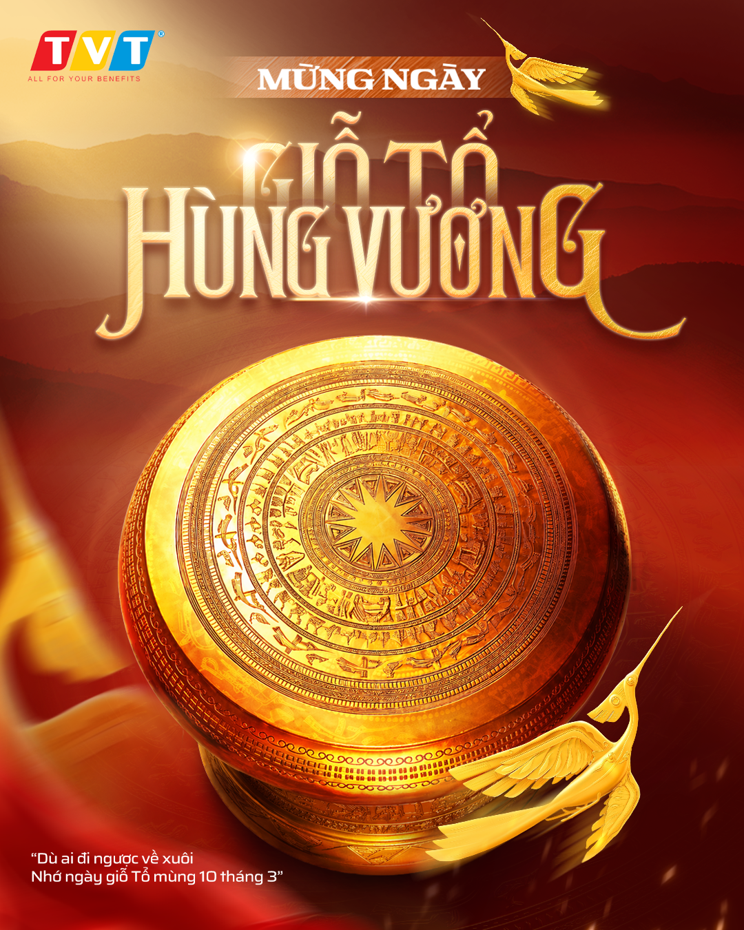 TVT GROUP KÍNH MỪNG ĐẠI LỄ GIỖ TỔ HÙNG VƯƠNG 10/3