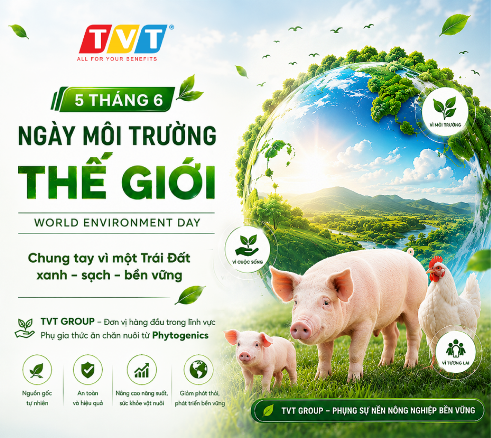 Hưởng ứng Ngày Môi Trường Thế Giới 2026: Chung tay vì một nền chăn nuôi bền vững