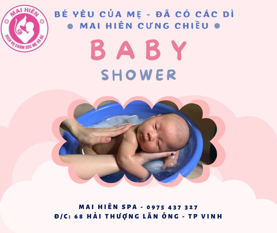 Tắm bé tại nhà ở Vinh