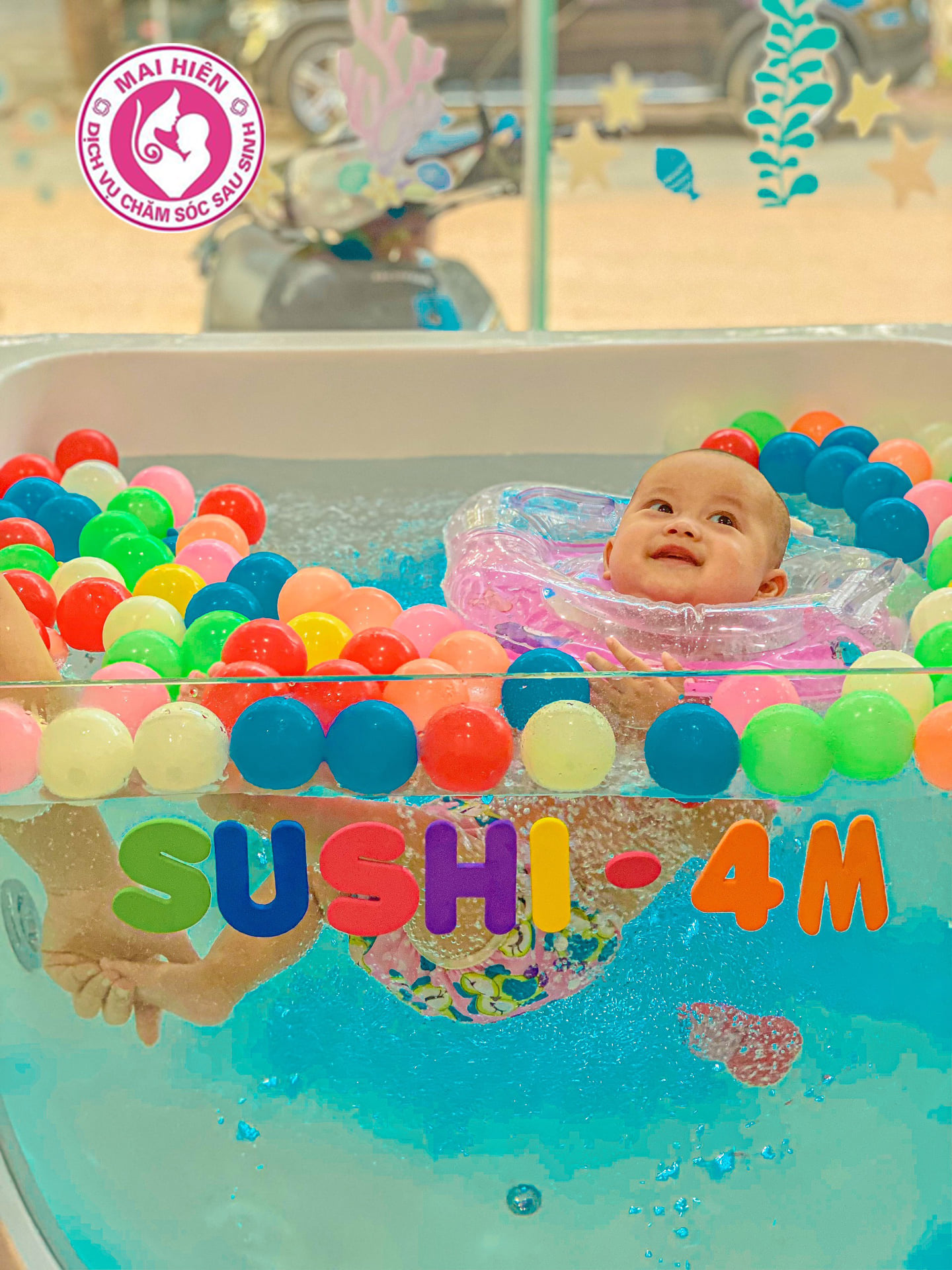 Bơi thủy liệu cho bé tại Nghệ An