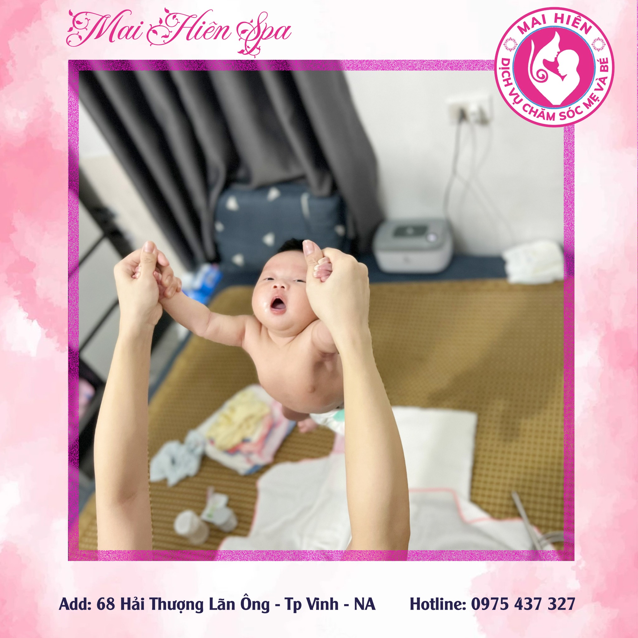 Tập vận động cho bé tại Vinh