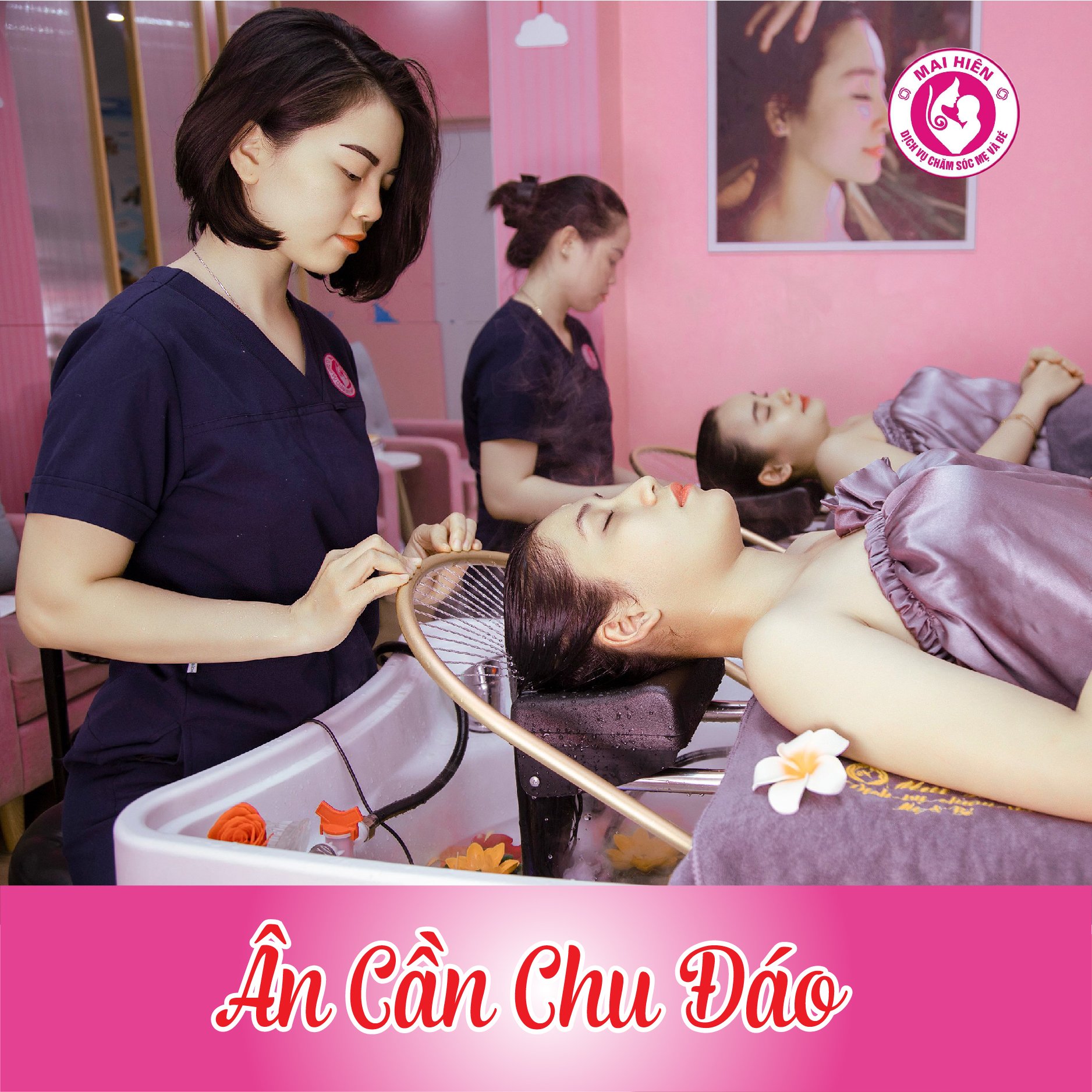 Dịch vụ gội đầu dưỡng sinh tại Nghệ An