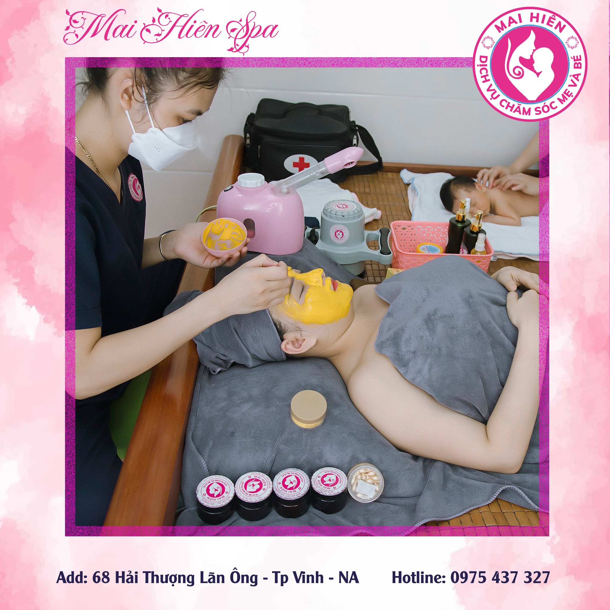 chăm sóc da mặt tại Vinh