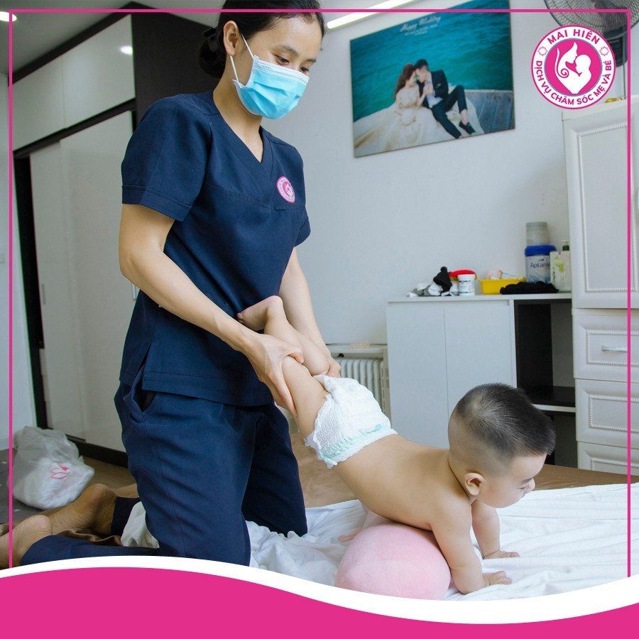 Tập vận động cho bé tại Vinh