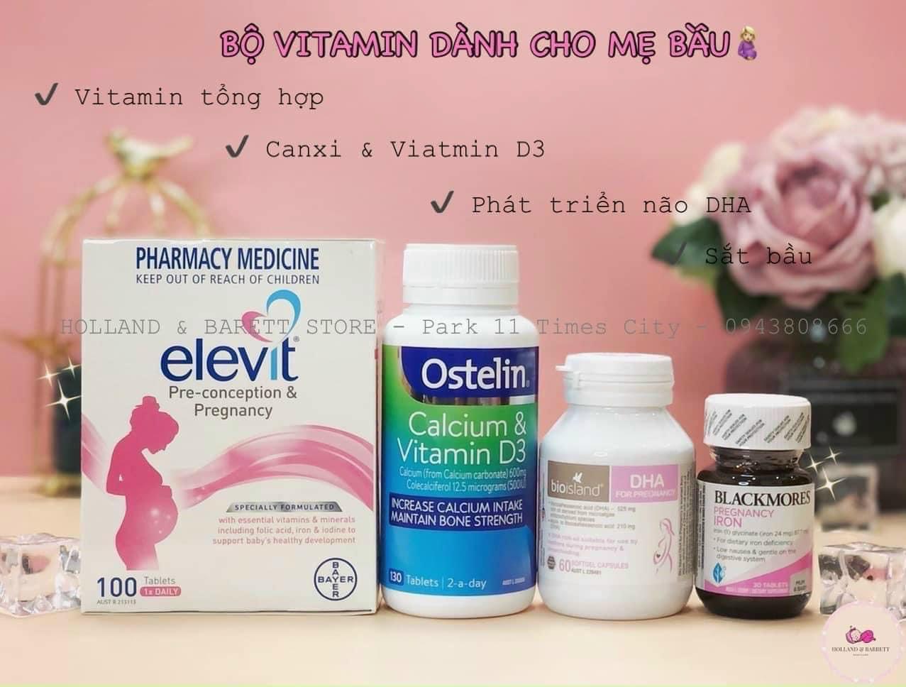 Bộ Vitamin Dành Cho Mẹ Bầu