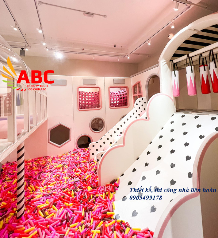 Quy trình thiết kế thi công khu vui chơi của Đồ Chơi ABC