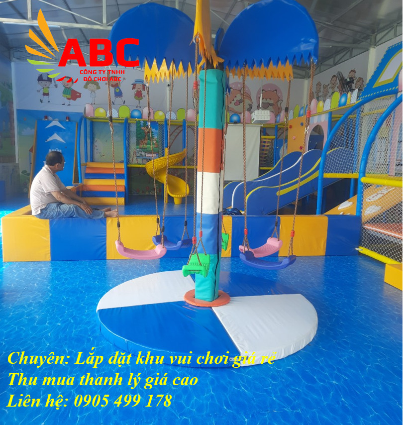 Đu quay cây dừa khu vui chơi