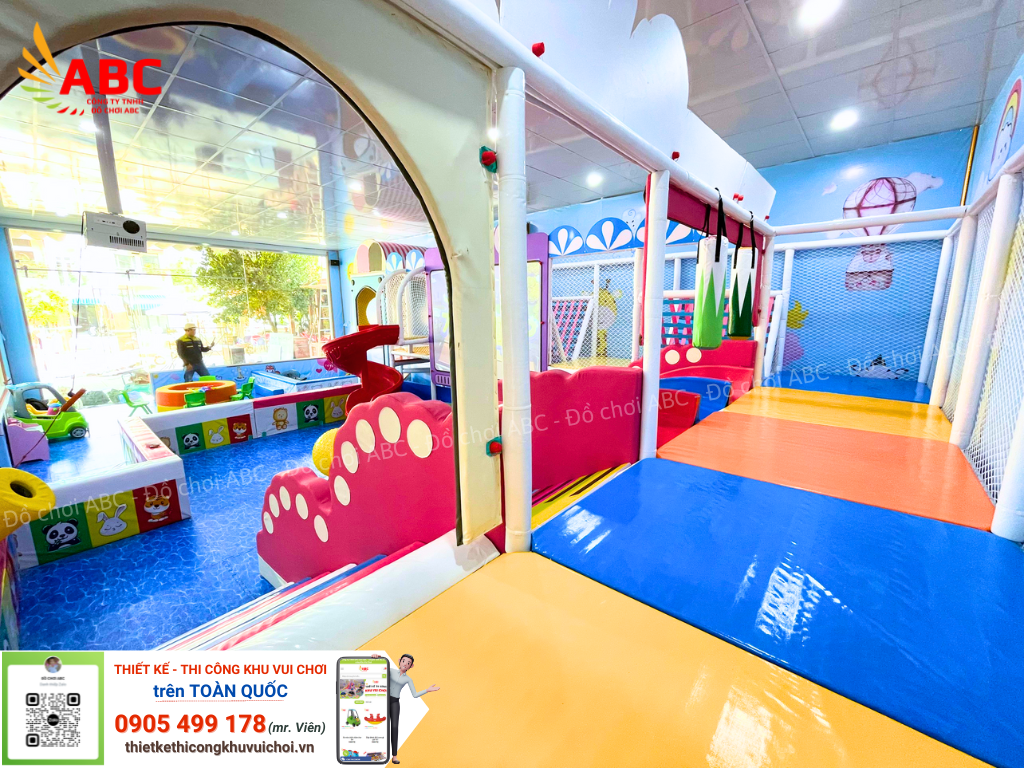 Các hạng mục trò chơi hiện đại hấp dẫn trong Khu Vui Chơi