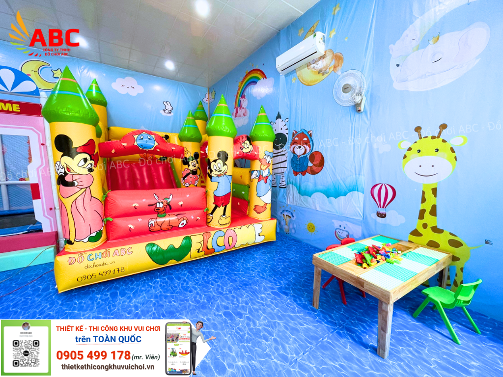 Khu Vui Chơi đặt tính an toàn lên hàng đầu