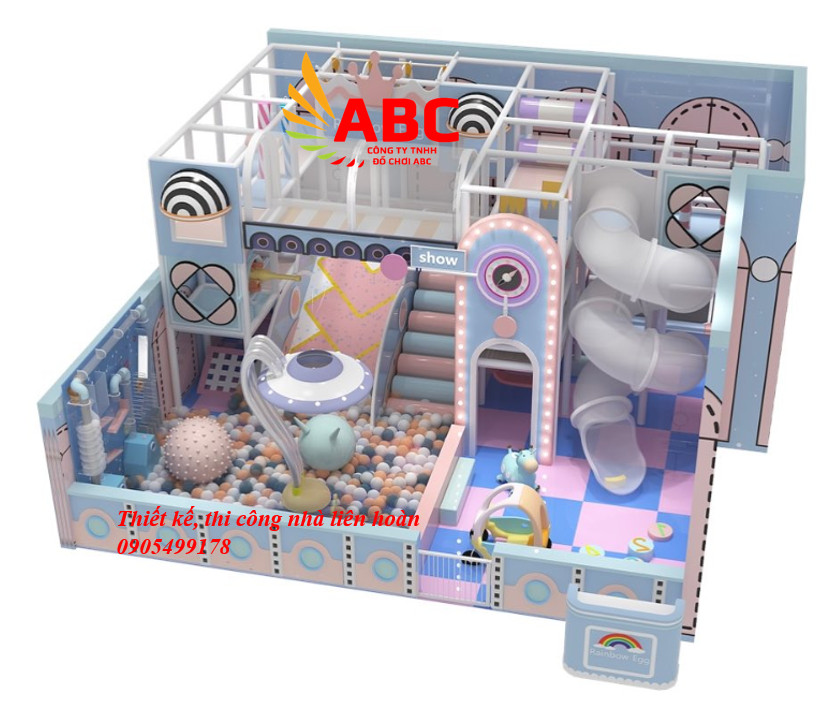 Quy trình thiết kế thi công Khu Vui Chơi tại Đồ Chơi ABC