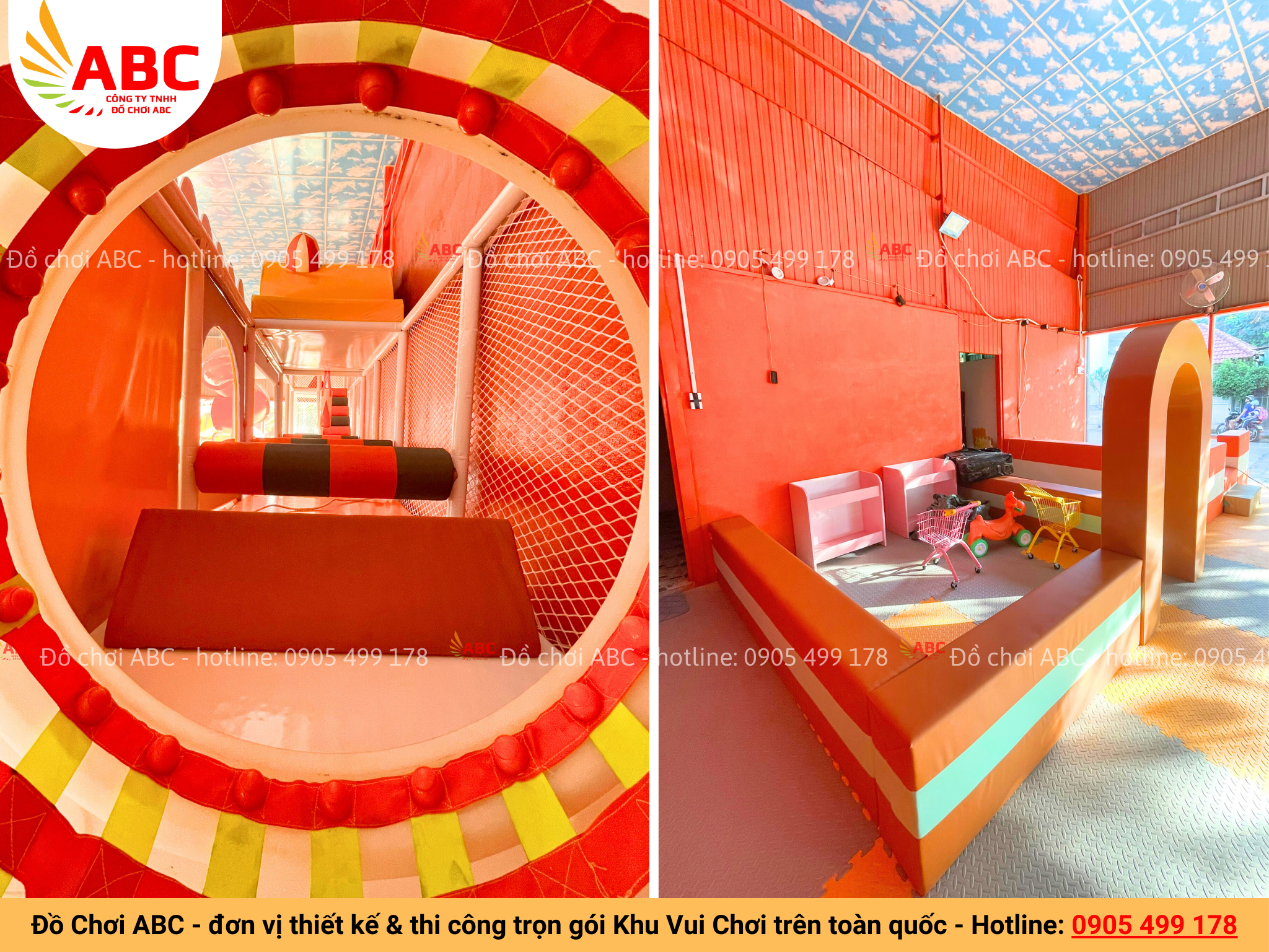 Trò chơi trong Khu Vui Chơi trẻ em trong nhà