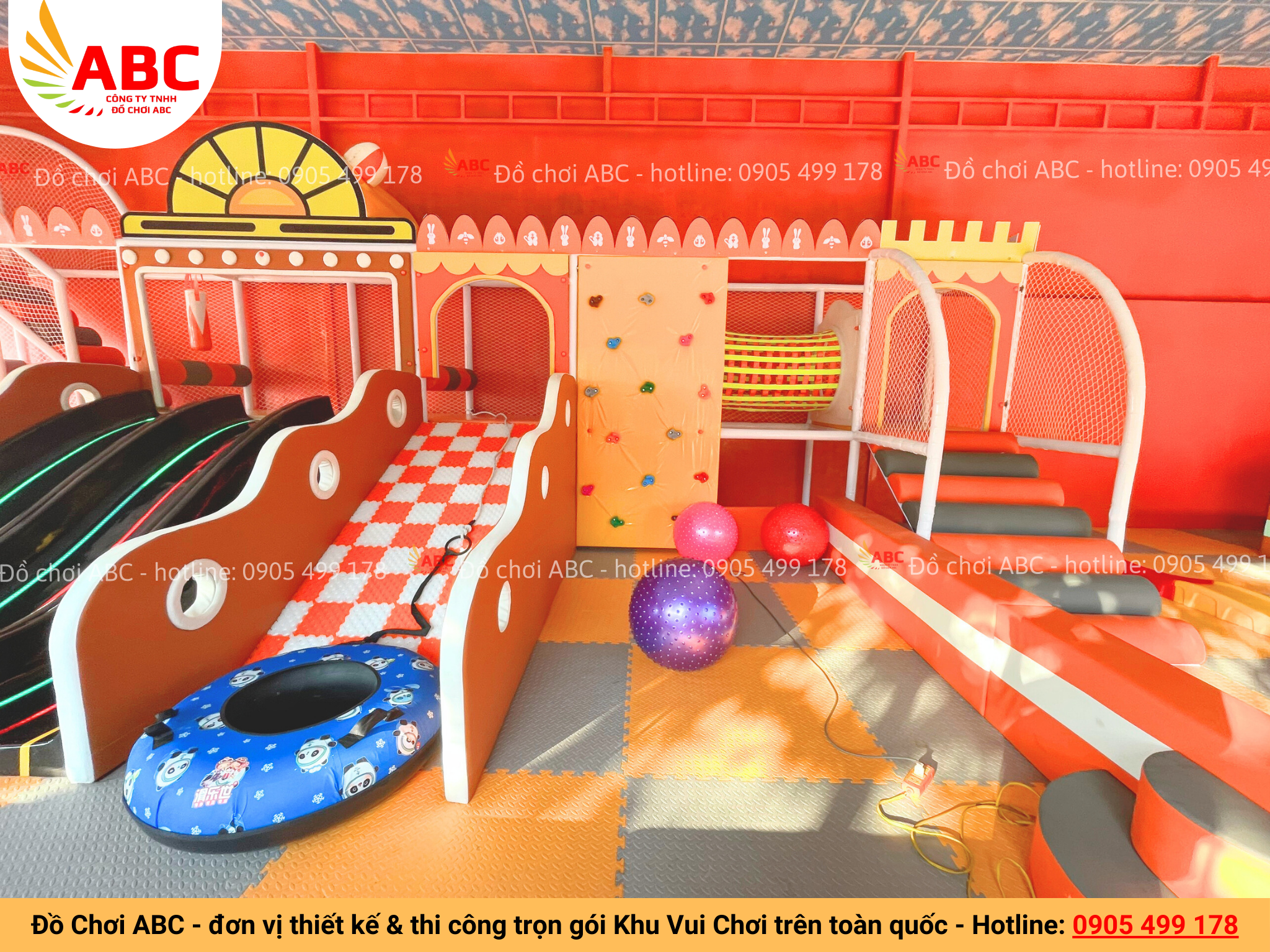 Sản phẩm khu vui chơi an toàn chính hãng
