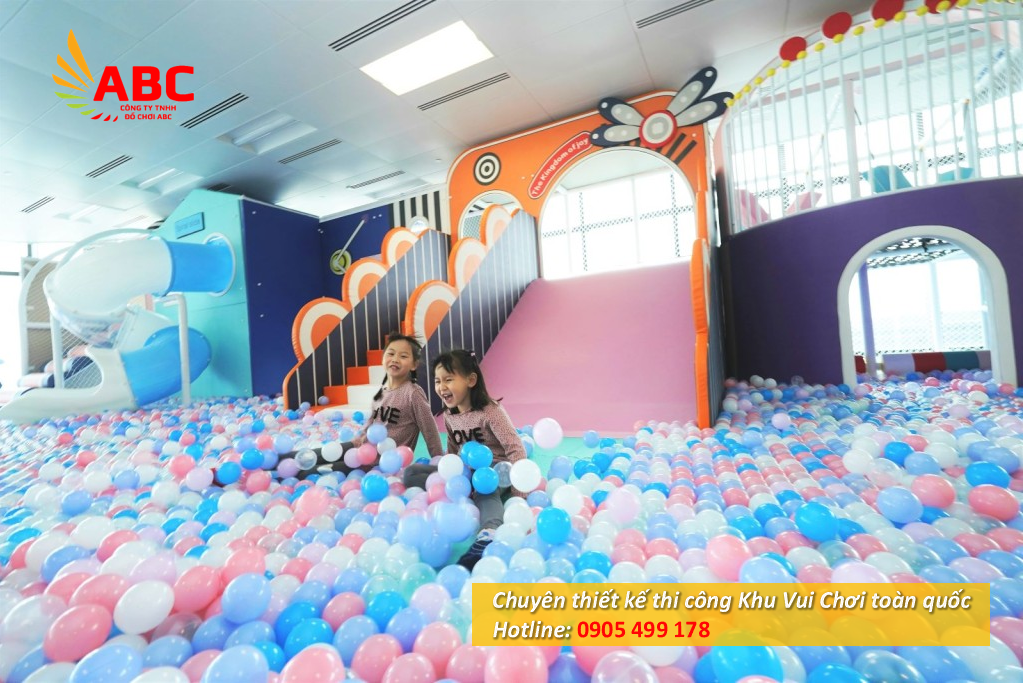 Dịch vụ thiết kế thi công khu vui chơi trẻ em trong nhà
