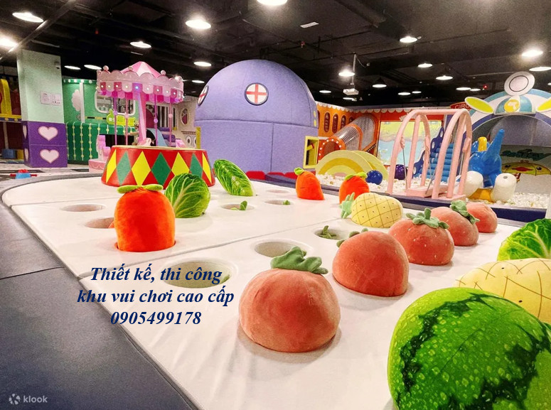 Bạn có thể lựa chọn một số chủ đề khu vui chơi hấp dẫn như: vũ trụ, đại dương, cổ tích,.. 