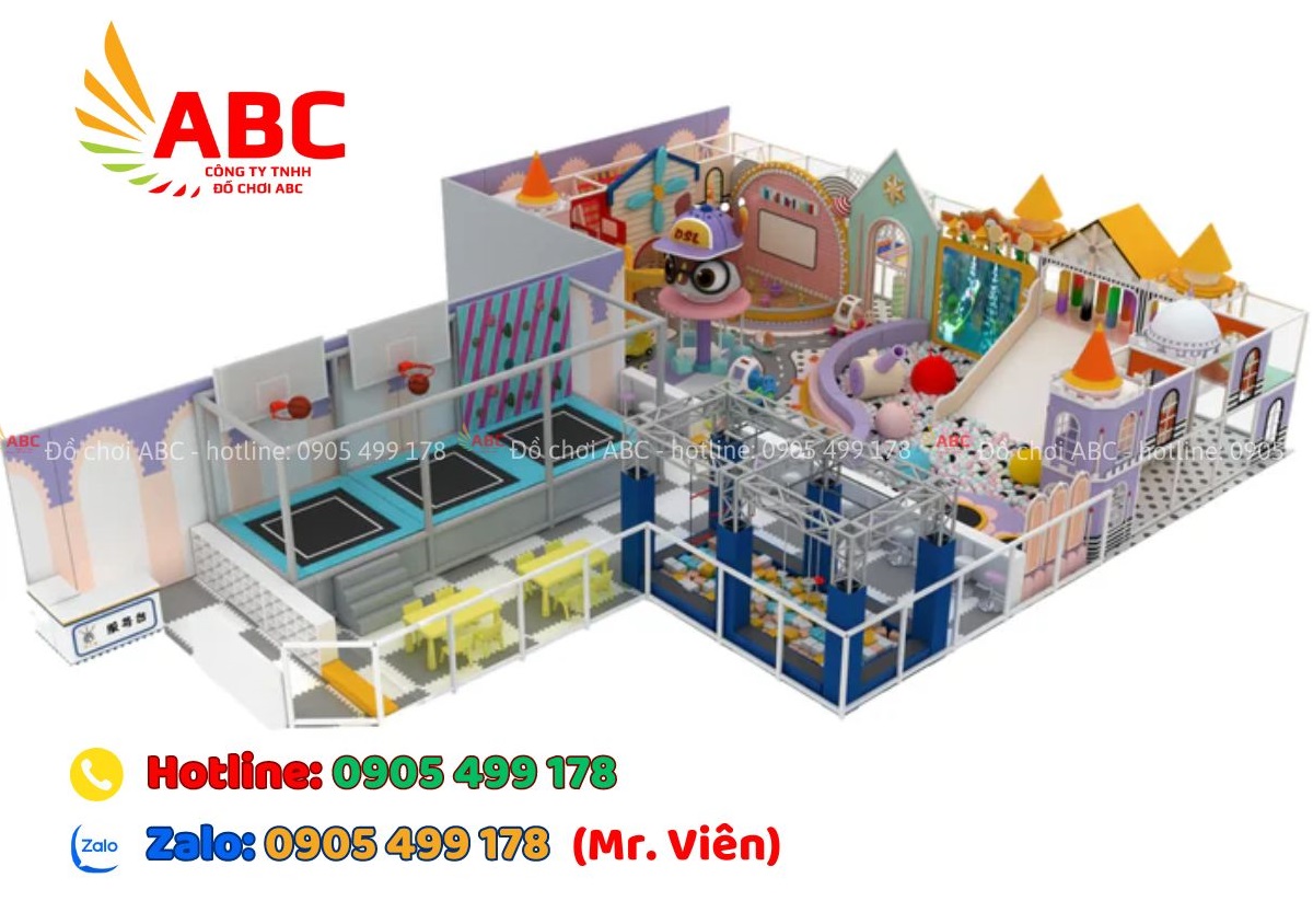 Top 6 Mô Hình Khu Vui Chơi Trẻ Em Trong Nhà 2024