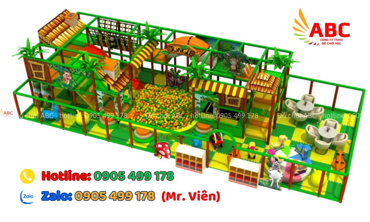 Mẫu thiết kế khu vui chơi lấy cảm hứng từ thiên nhiên