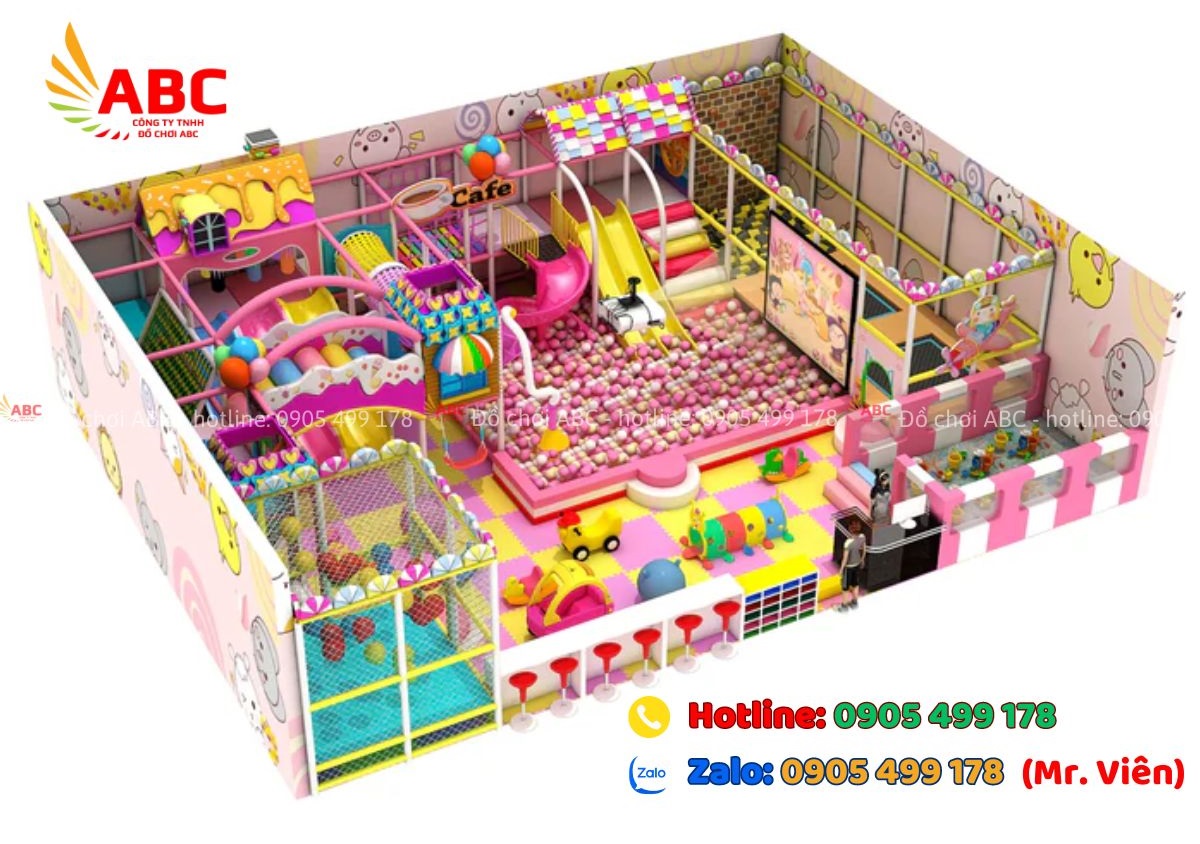 Khu vui chơi theo chủ đề cổ tích yêu thích của các bé