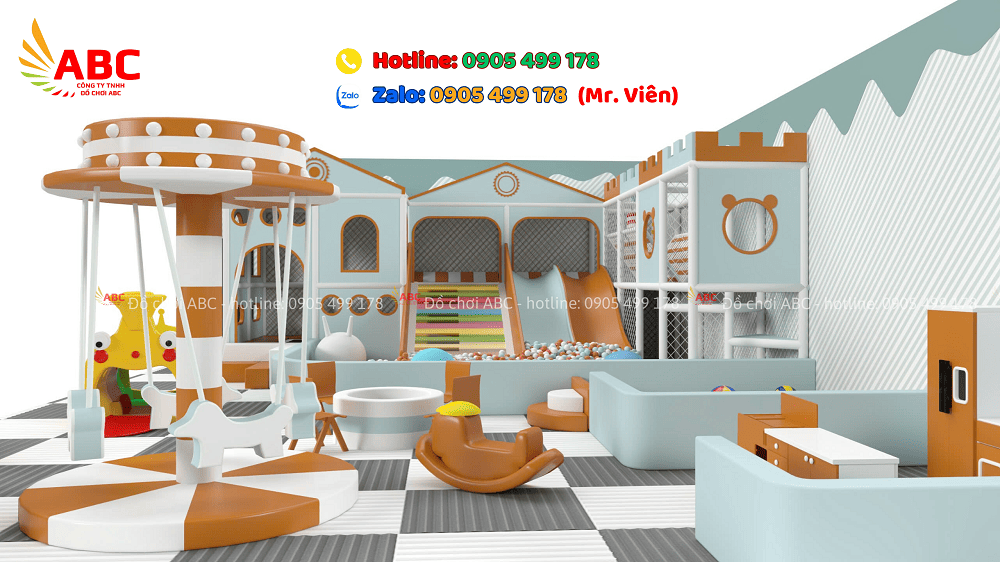 Báo giá thiết kế thi công khu vui chơi 100m2 trọn gói