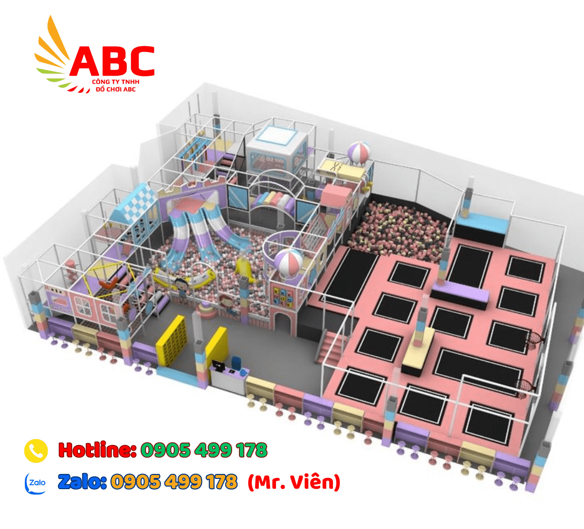 Khu vực thử thách vượt chướng ngại vật