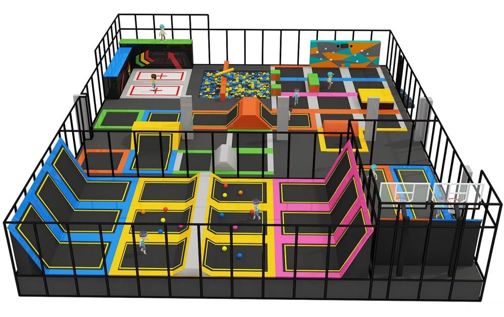 Khu vui chơi Trampoline mang đến trải nghiệm vui chơi đa dạng