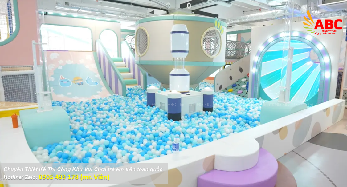 Khu vui chơi trẻ em kết hợp với quán cafe