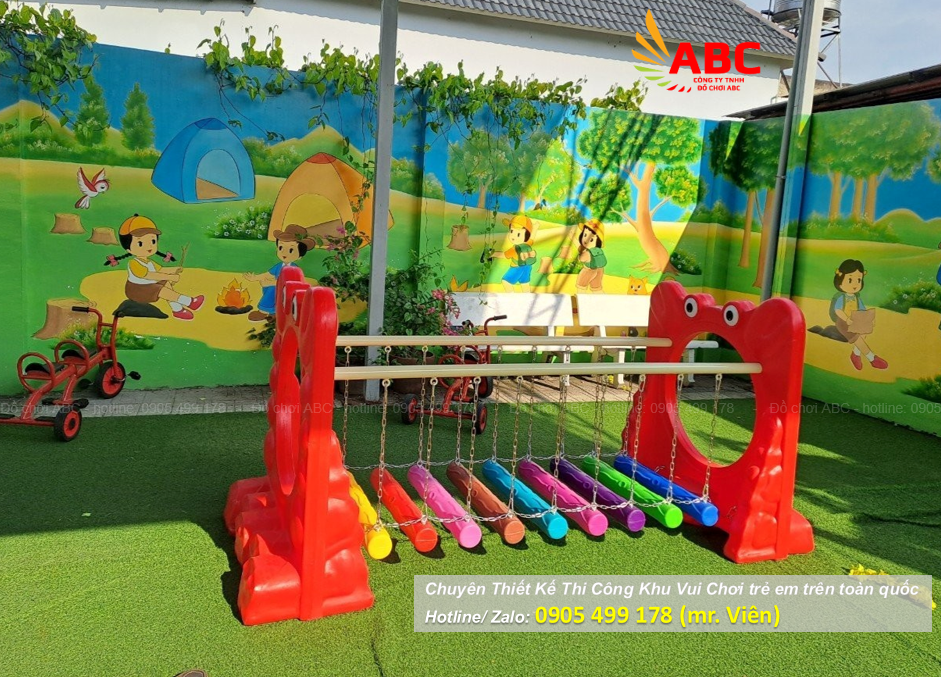 Những ưu điểm nổi bật về cầu thăng bằng dao động mầm non