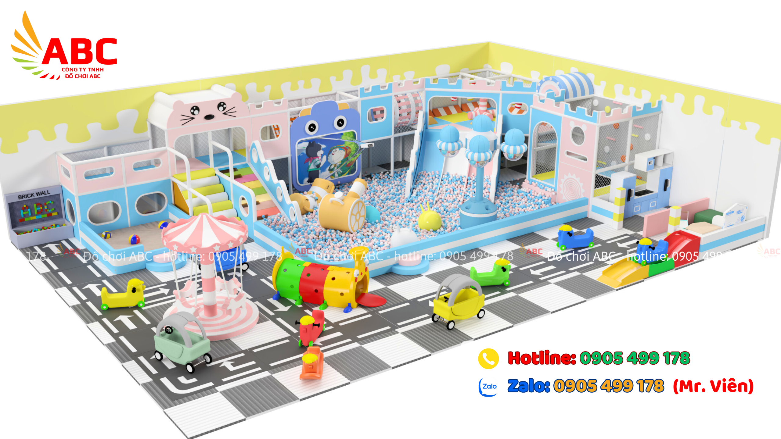 Thiết kế chuyên nghiệp trước khi thi công lắp đặt khu vui chơi