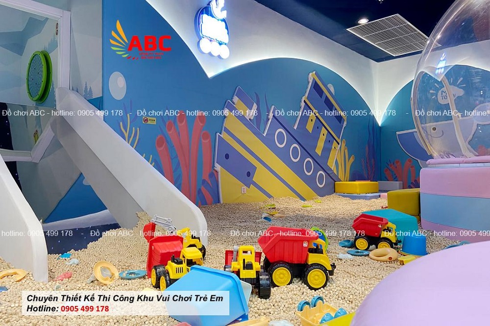 Đặt tên khu vui chơi trẻ em trong nhà không đụng hàng