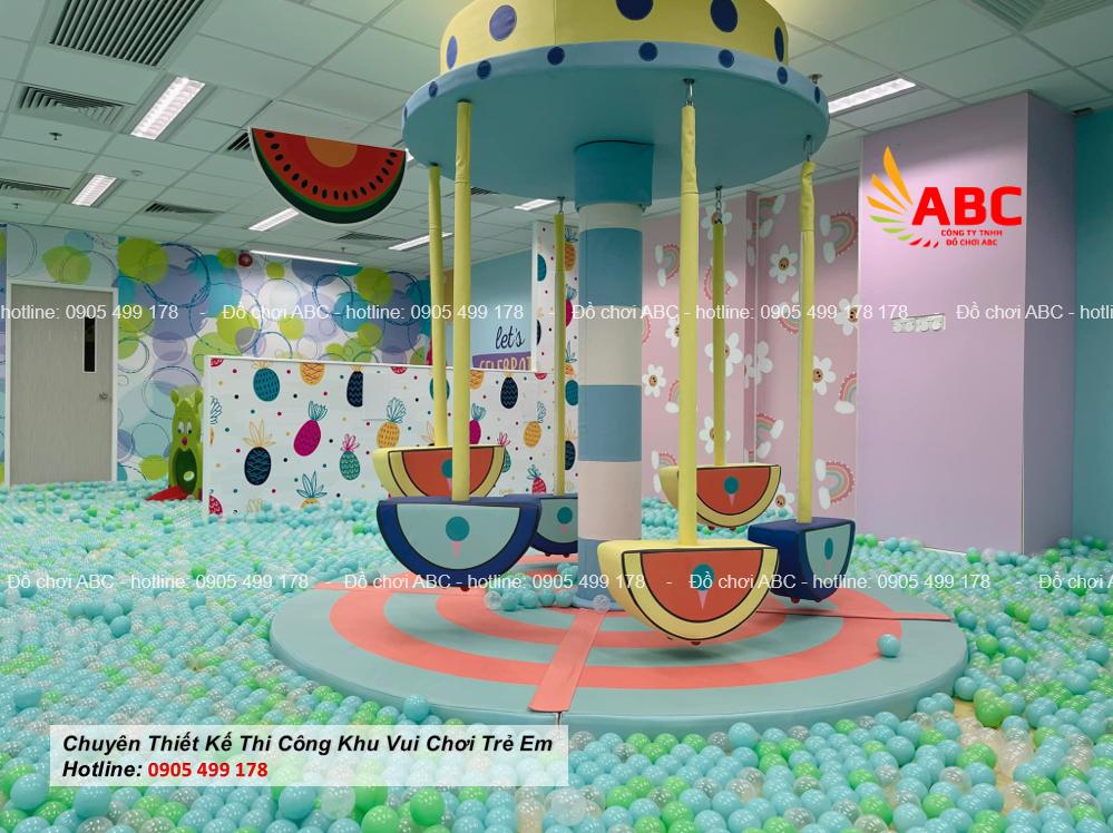 Những lưu ý khi thiết kế khu vui chơi trong nhà cho trẻ em