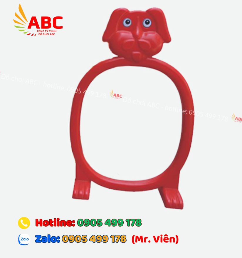 Cung hầm chui con chó là đồ chơi trẻ mầm non giúp phát triển thể chất