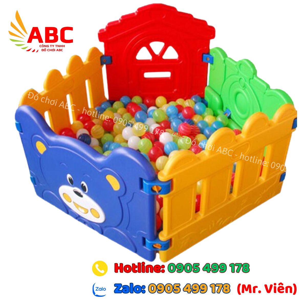 Đặc điểm nổi bật bể bóng hình gấu mini