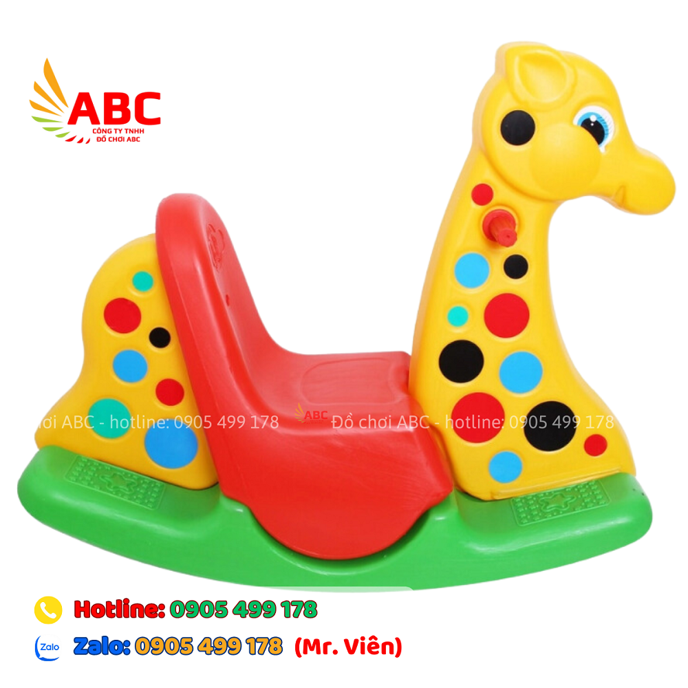 Bập bênh cho bé mầm non con hươu