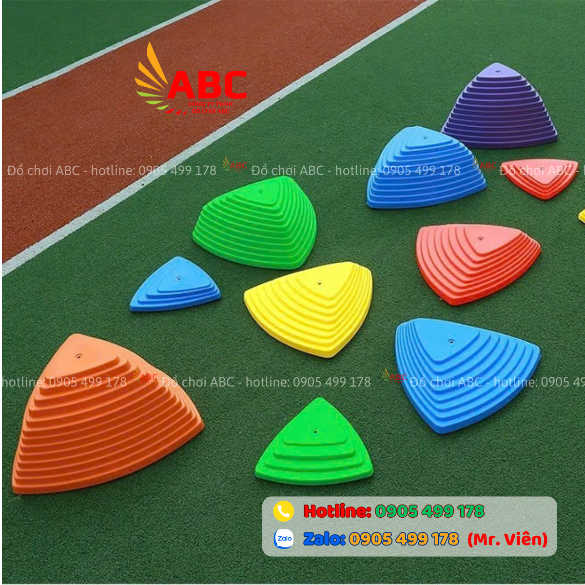 Bộ đồ chơi thăng bằng gồm 11 chi tiết kích thước đa dạng