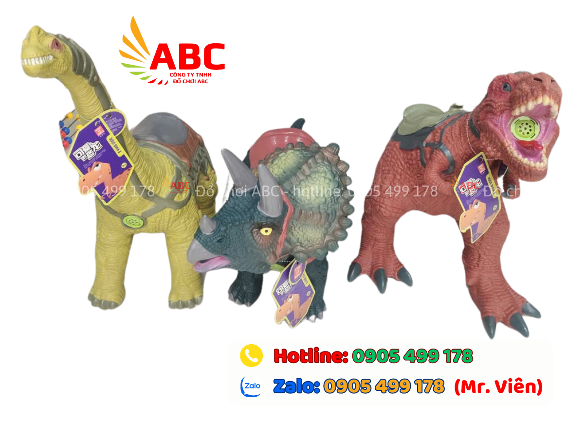 Đồ chơi khủng long giá tốt - thiết bị mầm non