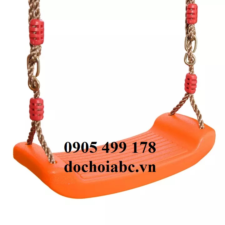 Ghế xích đu trẻ em bằng nhựa nguyên sinh, an toàn cho bé