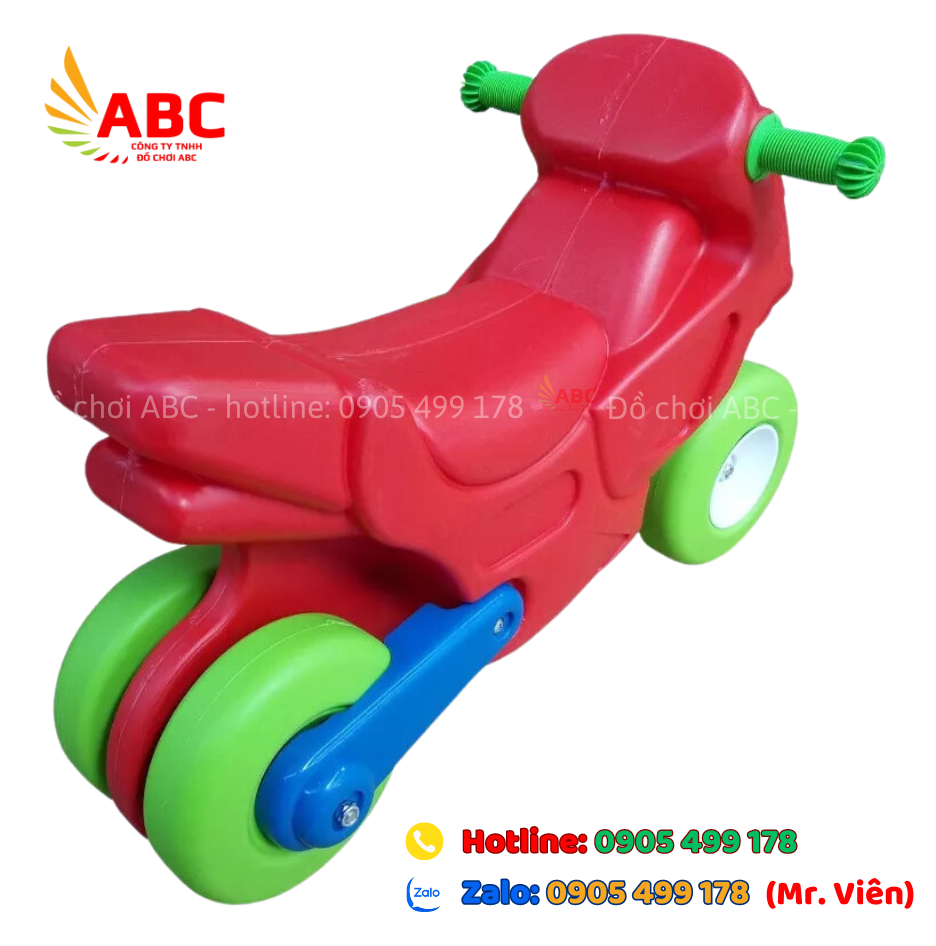 Xe chòi chân moto có kích thước 48x31x61cm