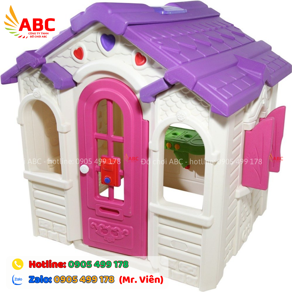 Nhà cổ tích tạo nên một không gian vui chơi sáng tạo, thú vị