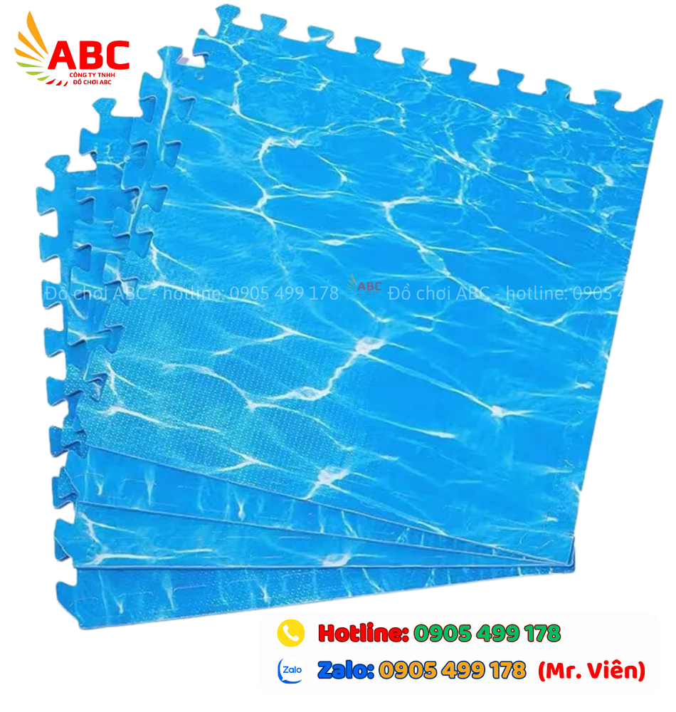 Thảm xốp đại dương 3D có kích thước 100x100x2cm