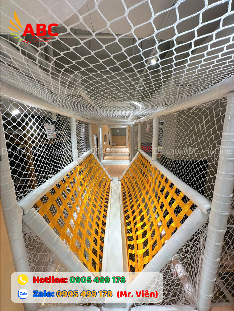 Lưới bảo vệ nhà liên hoàn làm bằng nhựa PE nguyên sinh, dày, chắc chắn