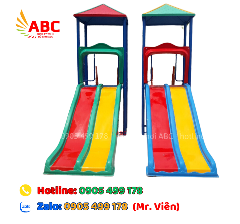 Cầu trượt được thiết kế thông minh, tối ưu diện tích