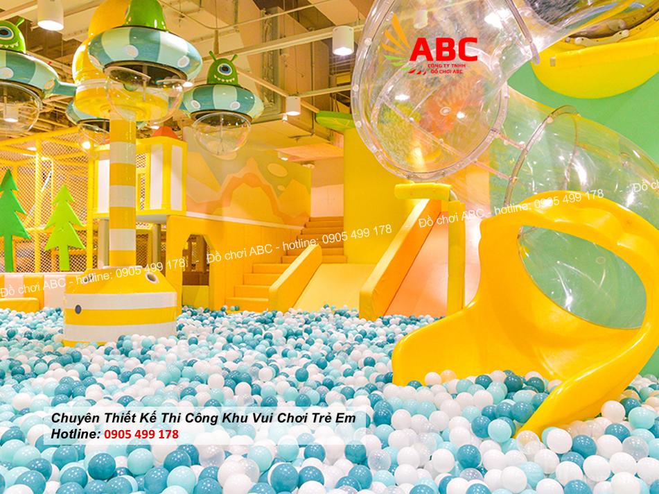 Thiết lập thiết bị khu vui chơi trẻ em